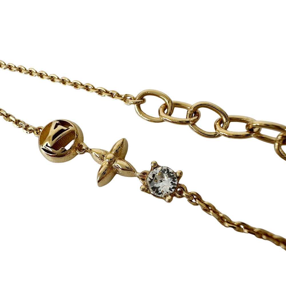 LOUIS VUITTON Gold Charm Bracelet - Picture 3 of 8